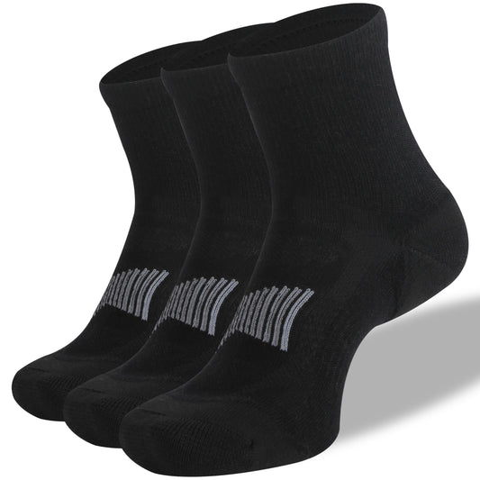 90% Merino Wool Socks for Men and Women,Casual Breathable Soft,3 Pairs