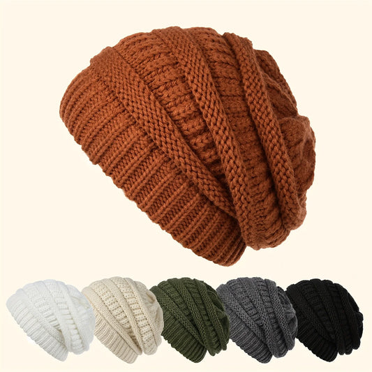 Soft Unisex Winter Beanie, 6 Colors. Cozy Knitwear, Perfect Cold Weather Gift. Shop Now!