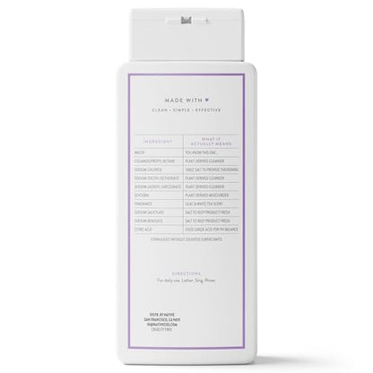 Native Body Wash Contains Naturally Derived Ingredients | For Women & Men, Sulfate, Paraben, & Dye Free Leaving Skin Soft and Hydrating | Sea Salt & Cedar 18 oz