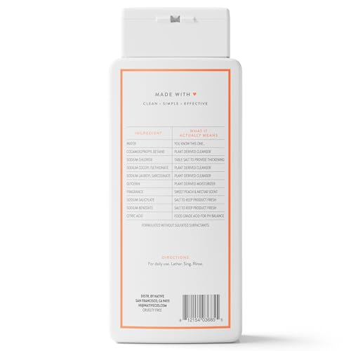 Native Body Wash Contains Naturally Derived Ingredients | For Women & Men, Sulfate, Paraben, & Dye Free Leaving Skin Soft and Hydrating | Sea Salt & Cedar 18 oz