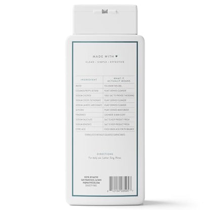 Native Body Wash Contains Naturally Derived Ingredients | For Women & Men, Sulfate, Paraben, & Dye Free Leaving Skin Soft and Hydrating | Sea Salt & Cedar 18 oz