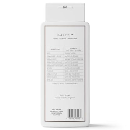 Native Body Wash Contains Naturally Derived Ingredients | For Women & Men, Sulfate, Paraben, & Dye Free Leaving Skin Soft and Hydrating | Sea Salt & Cedar 18 oz