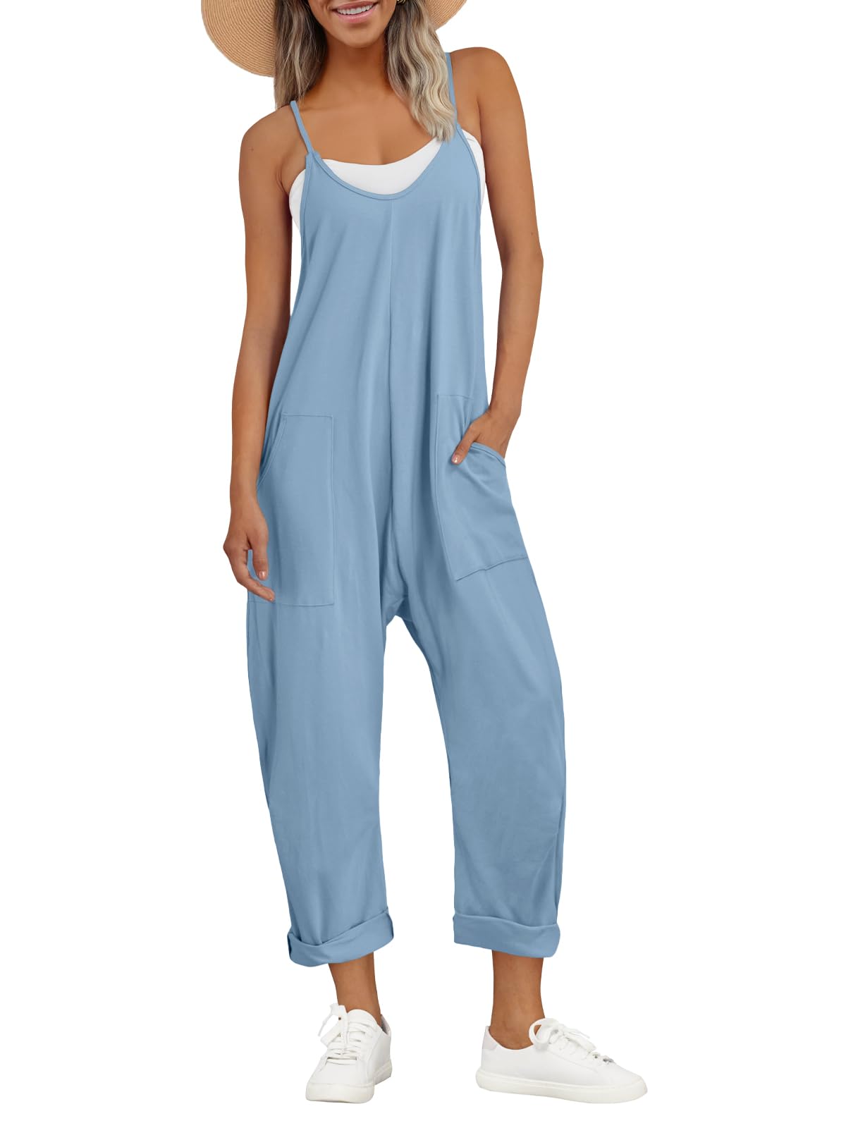 AUTOMET Jumpsuits for Women Casual Summer Outfits Rompers Comfy Beach Vacation Trendy Overalls Jumpers Fashion Clothes 2026