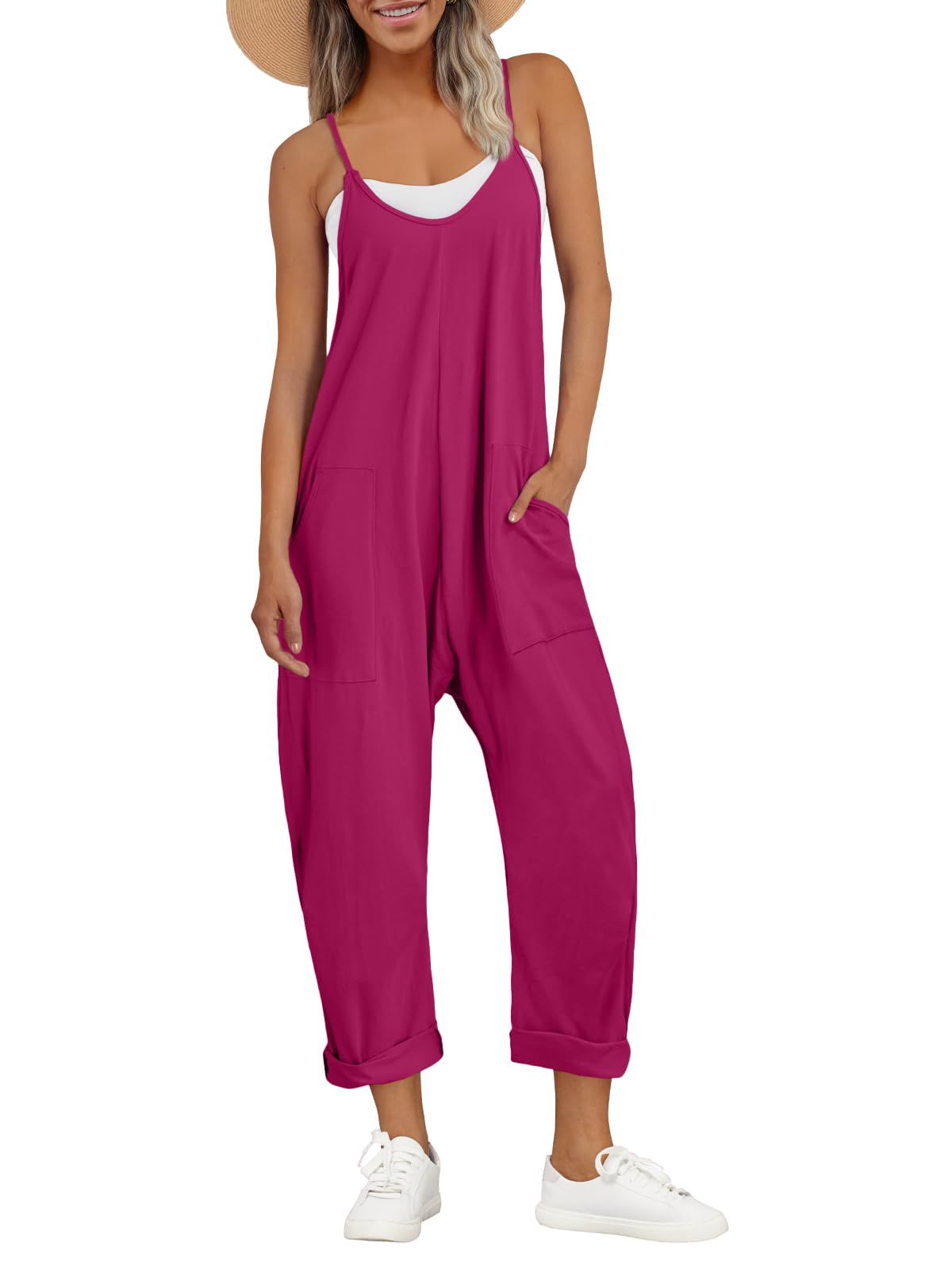 AUTOMET Jumpsuits for Women Casual Summer Outfits Rompers Comfy Beach Vacation Trendy Overalls Jumpers Fashion Clothes 2026