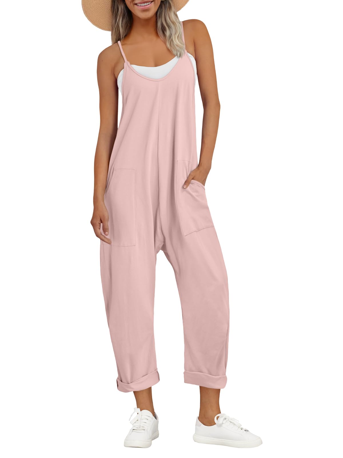 AUTOMET Jumpsuits for Women Casual Summer Outfits Rompers Comfy Beach Vacation Trendy Overalls Jumpers Fashion Clothes 2026