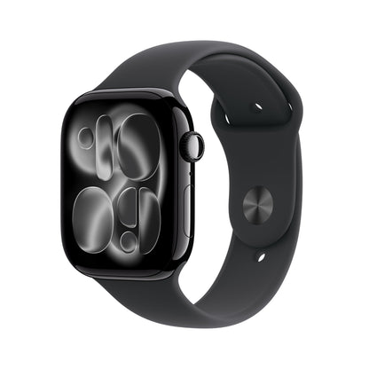 Apple Watch Series 11 [GPS 42mm] Smartwatch with Rose Gold Aluminum Case with Light Blush Sport Band - S/M. Sleep Score, Fitness Tracker, Health Monitoring, Always-On Display, Water Resistant