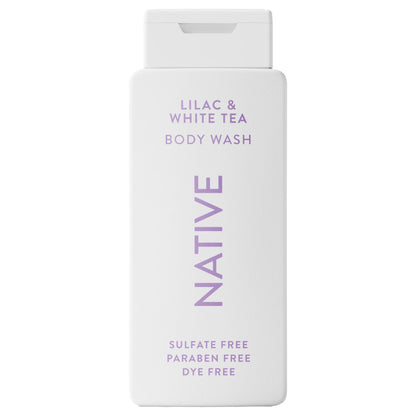 Native Body Wash Contains Naturally Derived Ingredients | For Women & Men, Sulfate, Paraben, & Dye Free Leaving Skin Soft and Hydrating | Sea Salt & Cedar 18 oz