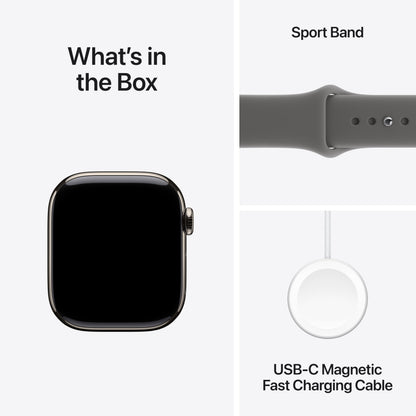 Apple Watch Series 11 [GPS 42mm] Smartwatch with Rose Gold Aluminum Case with Light Blush Sport Band - S/M. Sleep Score, Fitness Tracker, Health Monitoring, Always-On Display, Water Resistant