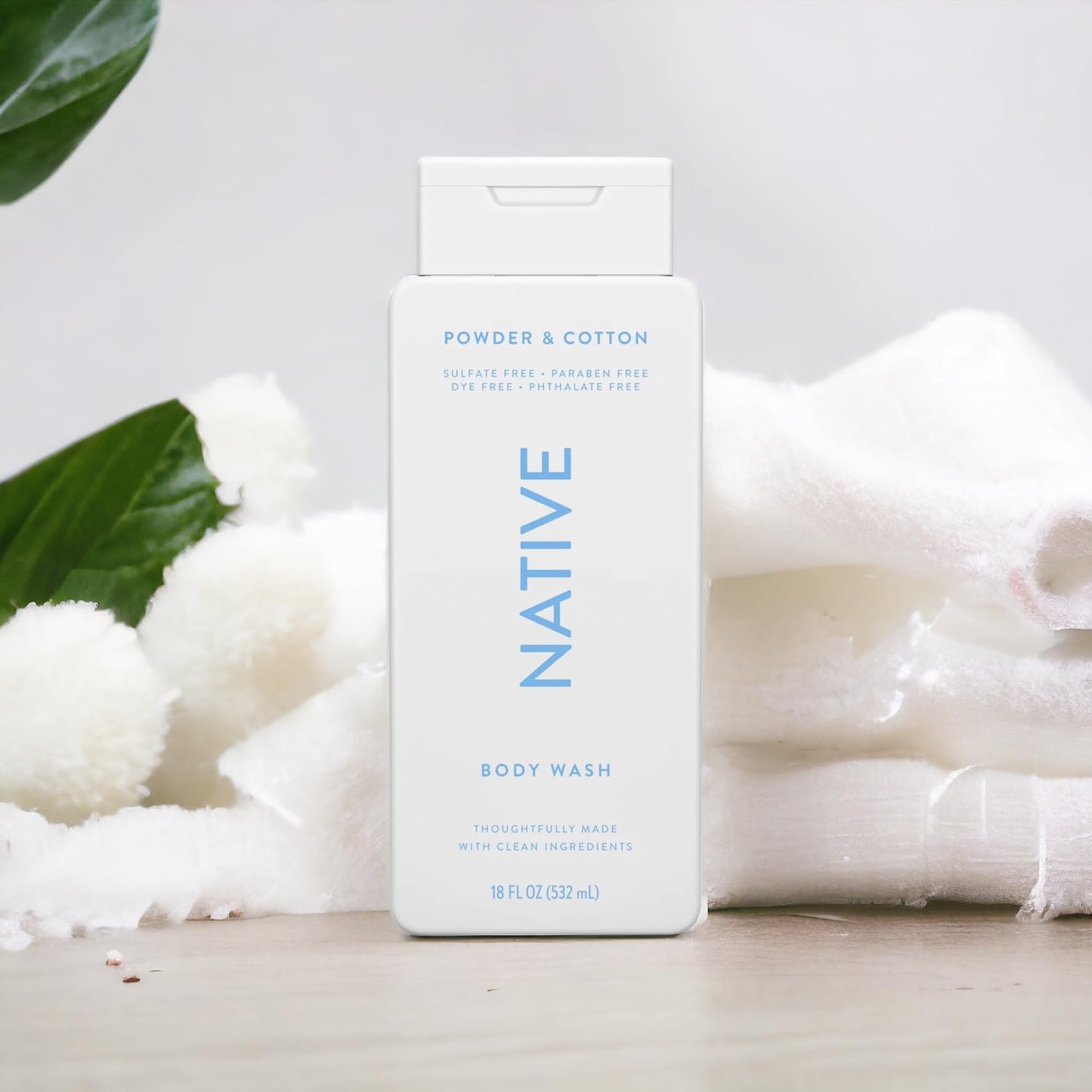 Native Body Wash Contains Naturally Derived Ingredients | For Women & Men, Sulfate, Paraben, & Dye Free Leaving Skin Soft and Hydrating | Sea Salt & Cedar 18 oz