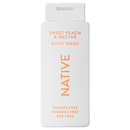 Native Body Wash Contains Naturally Derived Ingredients | For Women & Men, Sulfate, Paraben, & Dye Free Leaving Skin Soft and Hydrating | Sea Salt & Cedar 18 oz