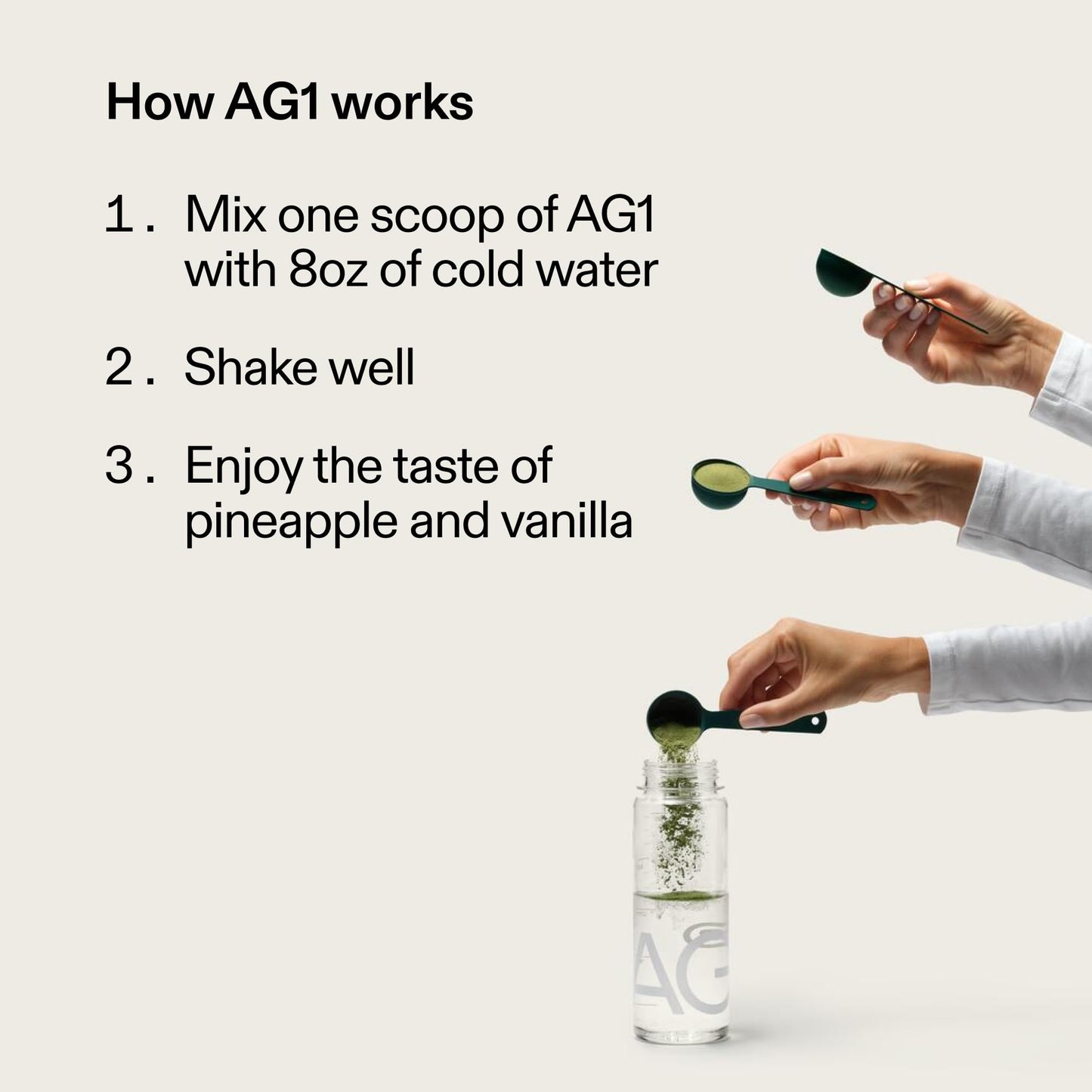 AG1 Greens Powder Supplement | Improve Gut Health | Multivitamin, Probiotic, Gluten Free, Vegan and Keto Friendly | Shaker & Scoop Included | 75 Vitamins (Athletic Greens), Classic Formula