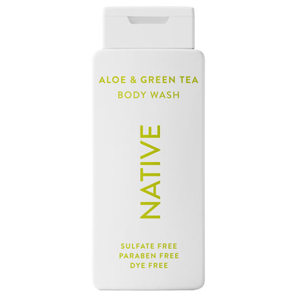 Native Body Wash Contains Naturally Derived Ingredients | For Women & Men, Sulfate, Paraben, & Dye Free Leaving Skin Soft and Hydrating | Sea Salt & Cedar 18 oz