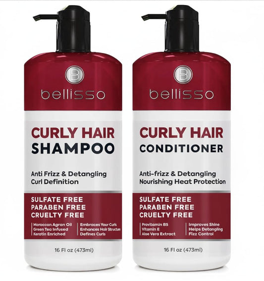 Biotin Shampoo and Conditioner Set - Sulfate and Paraben Free Treatment for Men and Women - Hair Thickening Volumizing Products to Help Boost Thinning Hair with Added Keratin