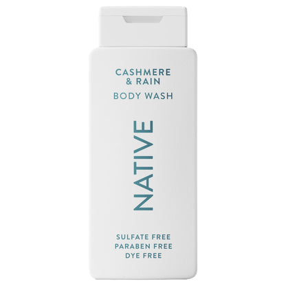 Native Body Wash Contains Naturally Derived Ingredients | For Women & Men, Sulfate, Paraben, & Dye Free Leaving Skin Soft and Hydrating | Sea Salt & Cedar 18 oz