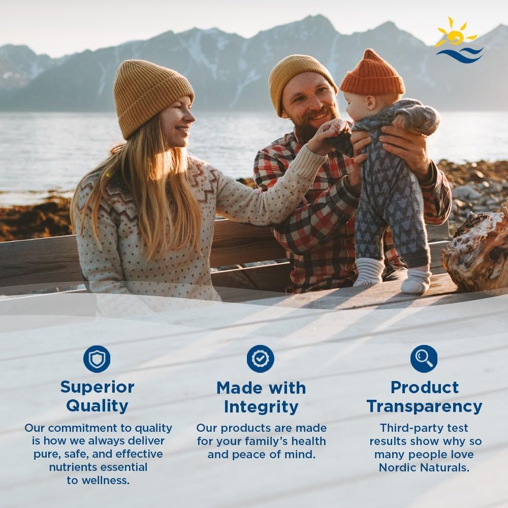 Nordic Naturals Ultimate Omega-D3, Lemon Flavor - 90 Soft Gels - 1280 mg Omega-3 + 1000 IU Vitamin D3 - EPA & DHA - Promotes Brain, Heart, & Immune Health - 45 Servings