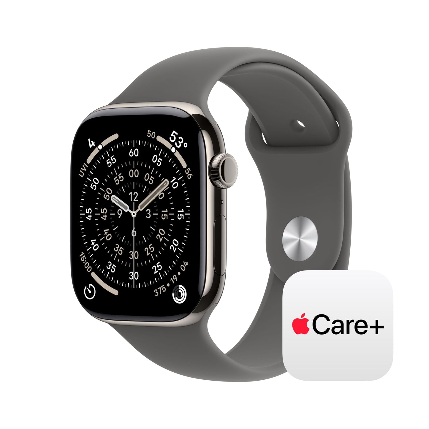 Apple Watch Series 11 [GPS 42mm] Smartwatch with Rose Gold Aluminum Case with Light Blush Sport Band - S/M. Sleep Score, Fitness Tracker, Health Monitoring, Always-On Display, Water Resistant