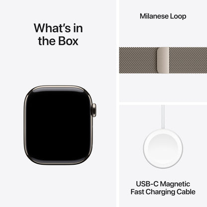 Apple Watch Series 11 [GPS 42mm] Smartwatch with Rose Gold Aluminum Case with Light Blush Sport Band - S/M. Sleep Score, Fitness Tracker, Health Monitoring, Always-On Display, Water Resistant