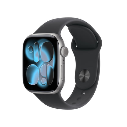 Apple Watch Series 11 [GPS 42mm] Smartwatch with Rose Gold Aluminum Case with Light Blush Sport Band - S/M. Sleep Score, Fitness Tracker, Health Monitoring, Always-On Display, Water Resistant