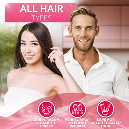 Biotin Shampoo and Conditioner Set - Sulfate and Paraben Free Treatment for Men and Women - Hair Thickening Volumizing Products to Help Boost Thinning Hair with Added Keratin