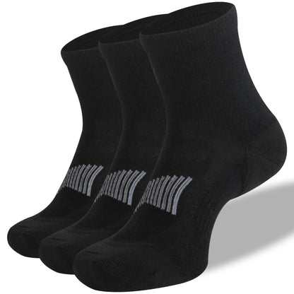 90% Merino Wool Socks for Men and Women,Casual Breathable Soft,3 Pairs