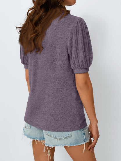 AUTOMET Womens Tops Summer Sweater Spring Tunic Dressy Casual Blouses Business Cute Trendy Short Sleeve Shirt 2026