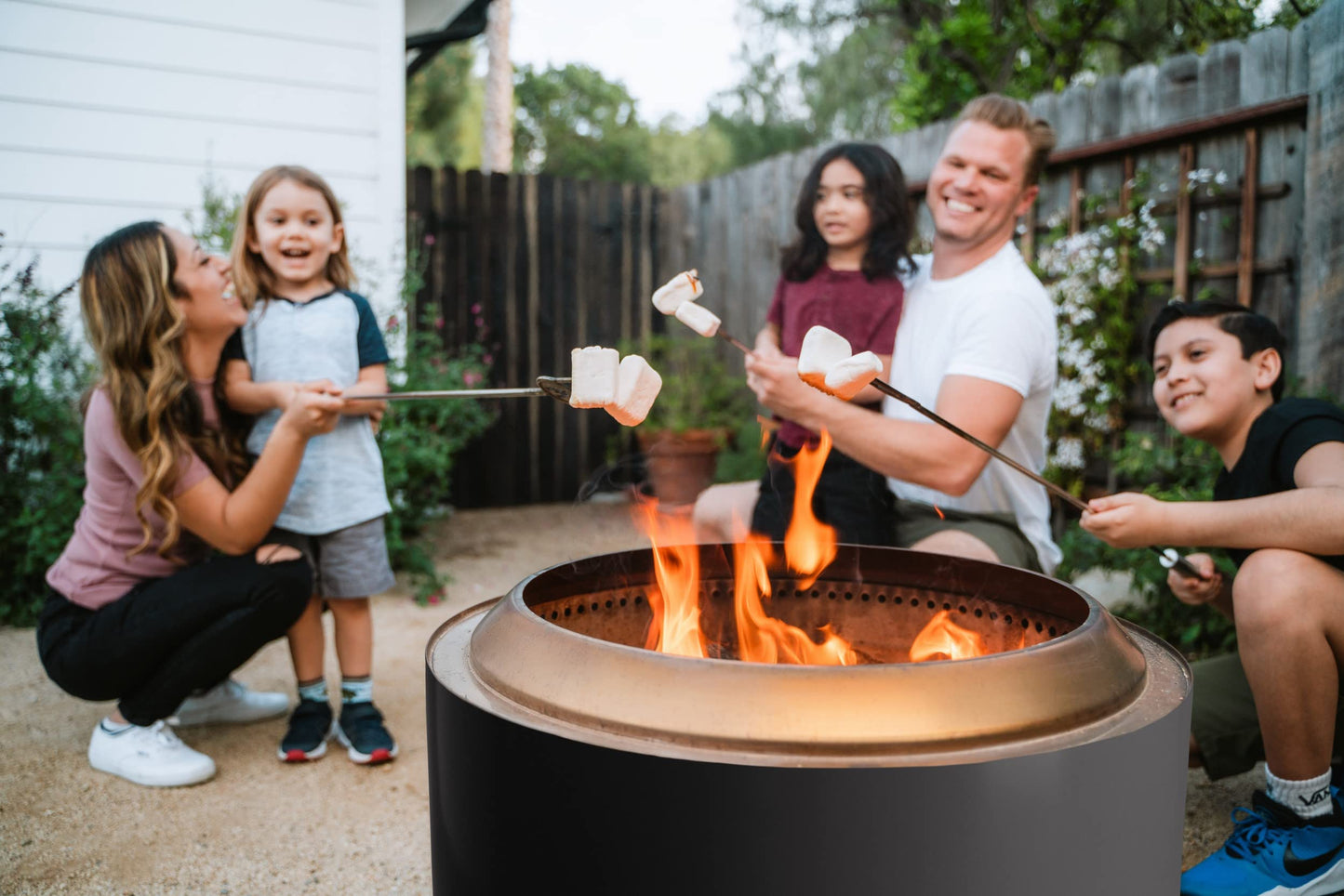 Solo Stove Yukon 27 Inch Smokeless Fire Pit with Removable Ash Pan - Wood Burning Portable Stainless Steel Outdoor Fireplace, Stainless Steel, Ideal for 6 or More People, 38 lbs
