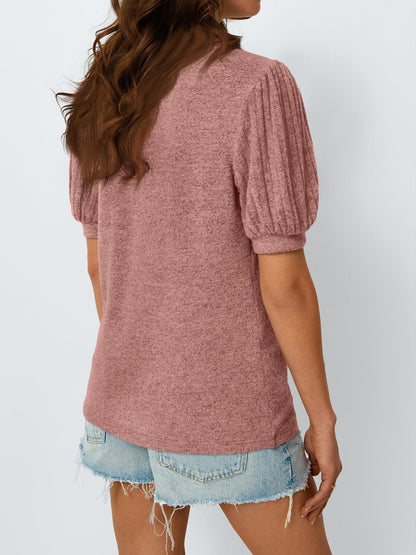 AUTOMET Womens Tops Summer Sweater Spring Tunic Dressy Casual Blouses Business Cute Trendy Short Sleeve Shirt 2026