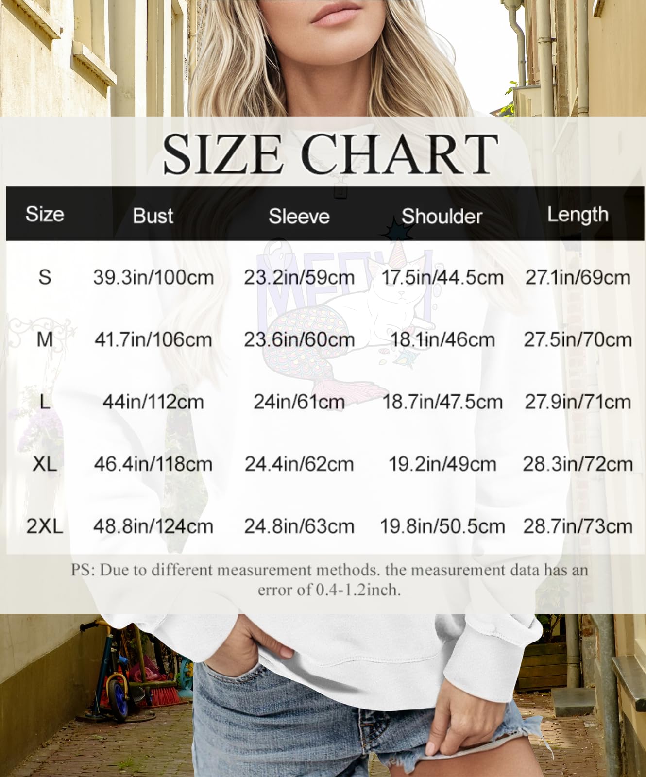 LOAIHA Womens Boho Western Skull Graphic Sweatshirt Long Sleeve Crewneck Pullover White Cotton Blend Casual Streetwear Top