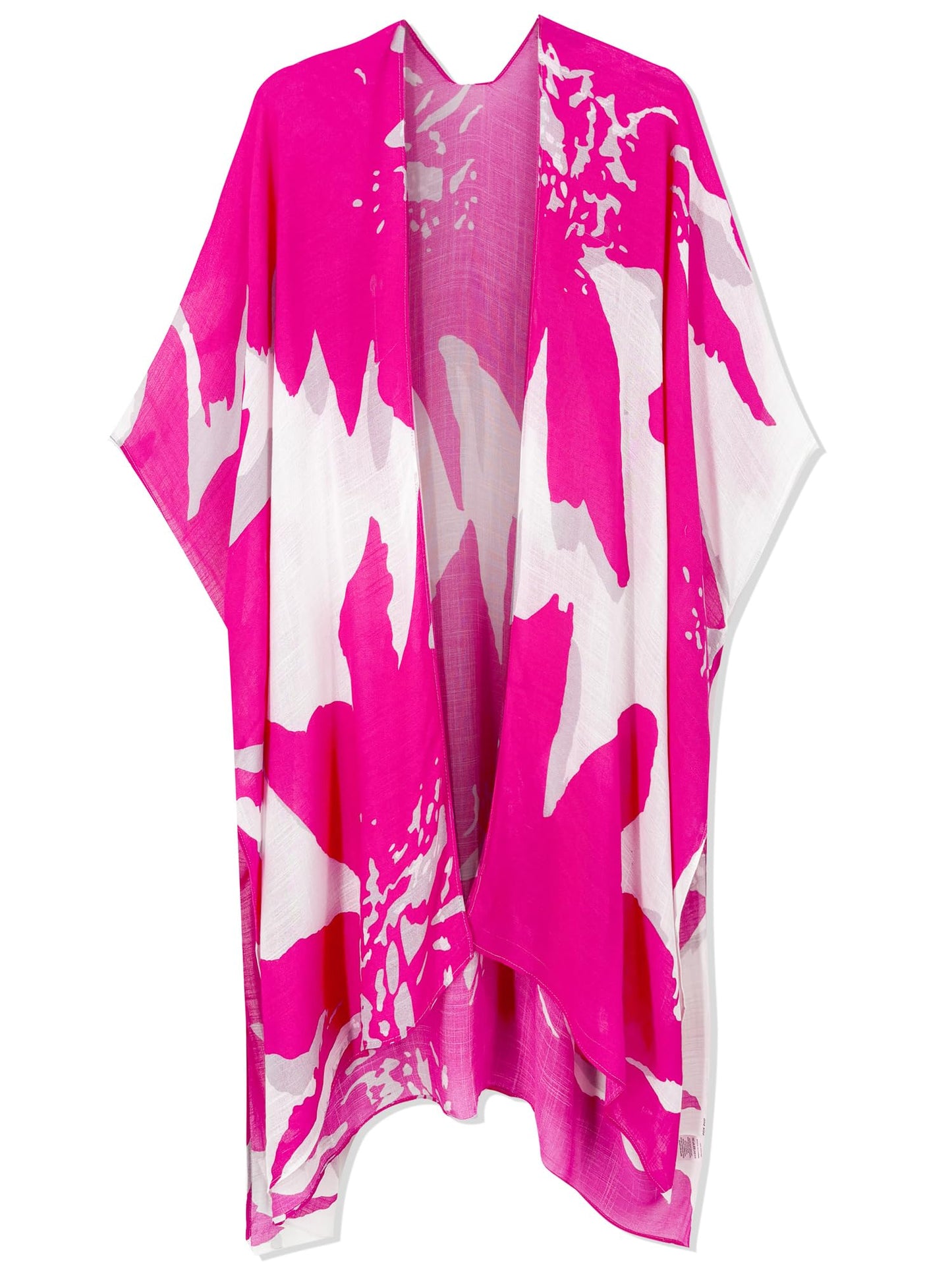 Breezy Lane Women's Kimono Cardigan Summer Swimsuit Coverups Beach Cover Up with Floral Print for Vacation