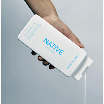 Native Body Wash Contains Naturally Derived Ingredients | For Women & Men, Sulfate, Paraben, & Dye Free Leaving Skin Soft and Hydrating | Sea Salt & Cedar 18 oz