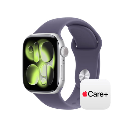 Apple Watch Series 11 [GPS 42mm] Smartwatch with Rose Gold Aluminum Case with Light Blush Sport Band - S/M. Sleep Score, Fitness Tracker, Health Monitoring, Always-On Display, Water Resistant