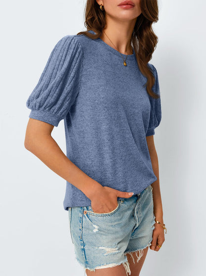 AUTOMET Womens Tops Summer Sweater Spring Tunic Dressy Casual Blouses Business Cute Trendy Short Sleeve Shirt 2026