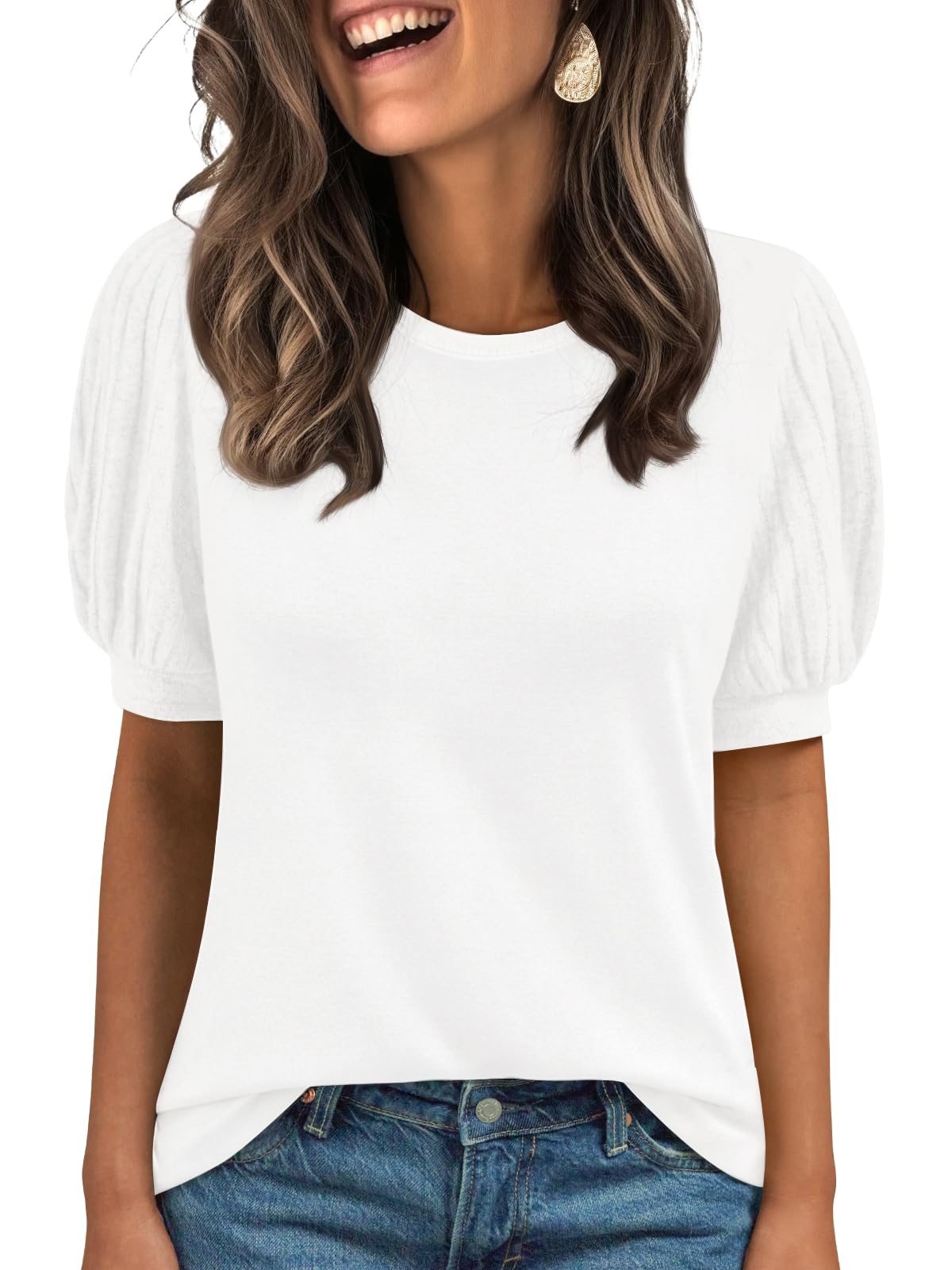 AUTOMET Womens Tops Summer Sweater Spring Tunic Dressy Casual Blouses Business Cute Trendy Short Sleeve Shirt 2026