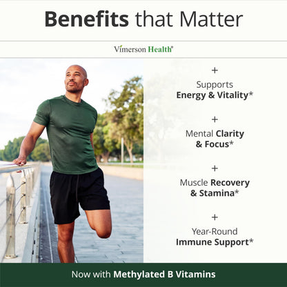 Vimerson Health Multivitamin for Women: Methylated B Vitamins, Chelated Minerals and Bioavailable D3 for Focus and Energy Support – Daily Womens Multivitamins and Multiminerals – 60 Capsules