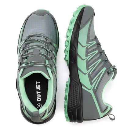 Women's Waterproof Hiking Shoes Lightweight Non-Slip Trails Walking Shoes Outdoor Sneakers