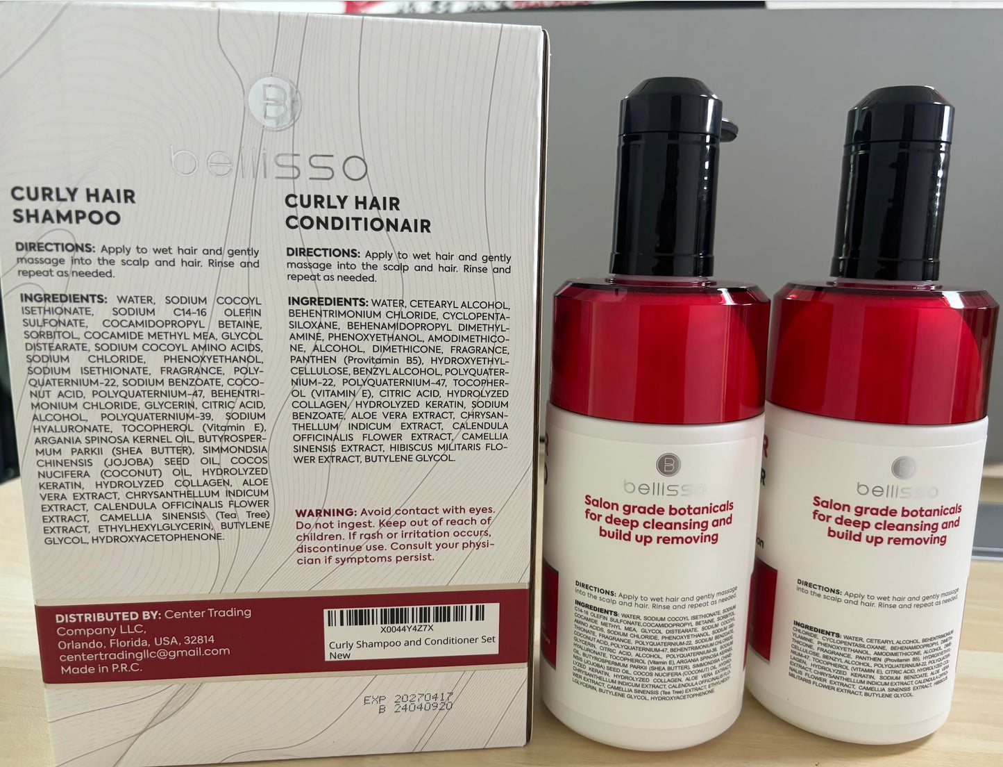 Biotin Shampoo and Conditioner Set - Sulfate and Paraben Free Treatment for Men and Women - Hair Thickening Volumizing Products to Help Boost Thinning Hair with Added Keratin