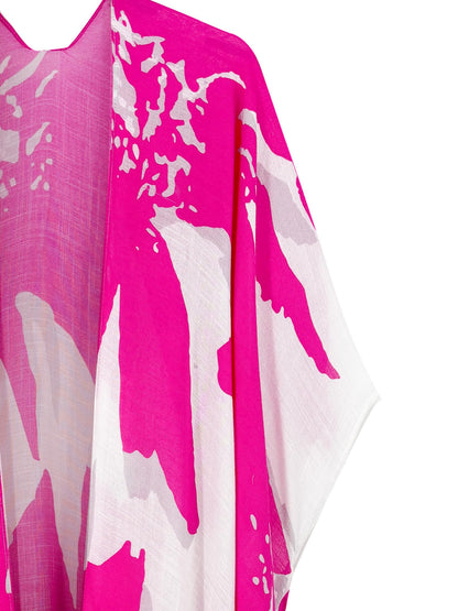 Breezy Lane Women's Kimono Cardigan Summer Swimsuit Coverups Beach Cover Up with Floral Print for Vacation