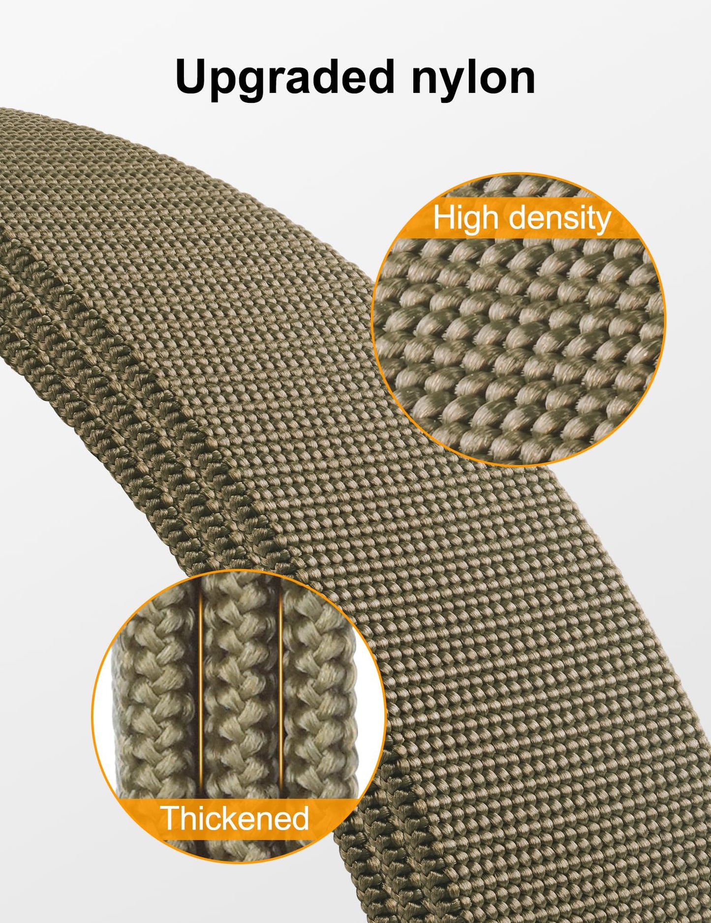 JUKMO Stretch Tactical Belt for Men, Military Work Rigger Hiking 1.5" Elastic Nylon Web Ratchet Quick Release Belt
