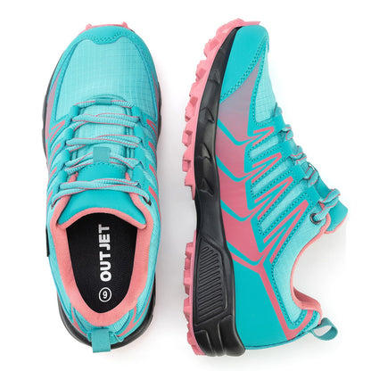 Women's Waterproof Hiking Shoes Lightweight Non-Slip Trails Walking Shoes Outdoor Sneakers