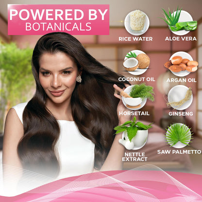 Biotin Shampoo and Conditioner Set - Sulfate and Paraben Free Treatment for Men and Women - Hair Thickening Volumizing Products to Help Boost Thinning Hair with Added Keratin