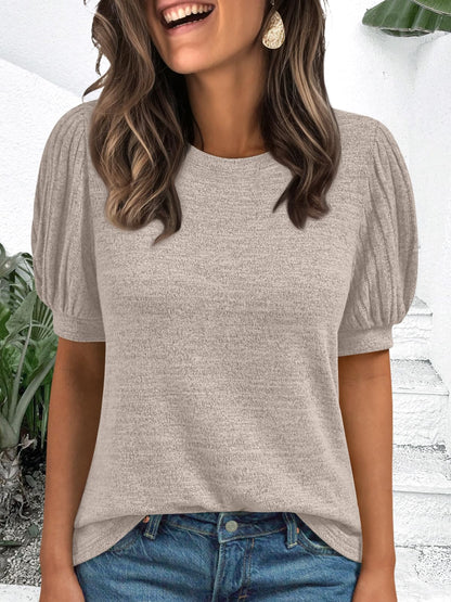 AUTOMET Womens Tops Summer Sweater Spring Tunic Dressy Casual Blouses Business Cute Trendy Short Sleeve Shirt 2026