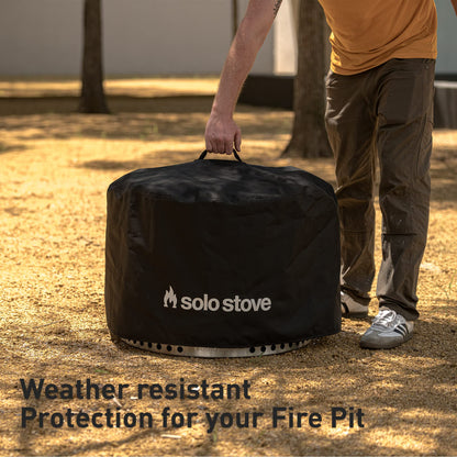 Solo Stove Yukon 27 Inch Smokeless Fire Pit with Removable Ash Pan - Wood Burning Portable Stainless Steel Outdoor Fireplace, Stainless Steel, Ideal for 6 or More People, 38 lbs