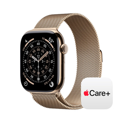 Apple Watch Series 11 [GPS 42mm] Smartwatch with Rose Gold Aluminum Case with Light Blush Sport Band - S/M. Sleep Score, Fitness Tracker, Health Monitoring, Always-On Display, Water Resistant