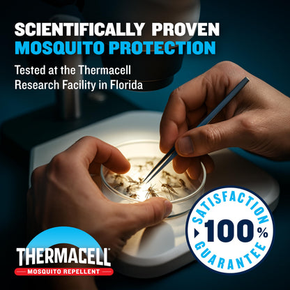 Thermacell E-Series Rechargeable Mosquito Repeller with 20’ Mosquito Protection Zone; Bug Spray Alternative; Scent Free