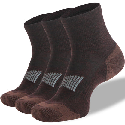 90% Merino Wool Socks for Men and Women,Casual Breathable Soft,3 Pairs
