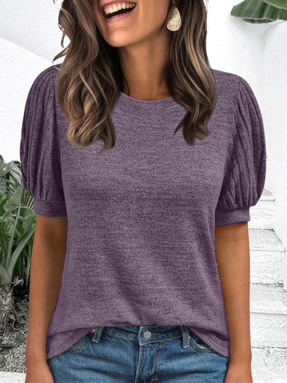 AUTOMET Womens Tops Summer Sweater Spring Tunic Dressy Casual Blouses Business Cute Trendy Short Sleeve Shirt 2026