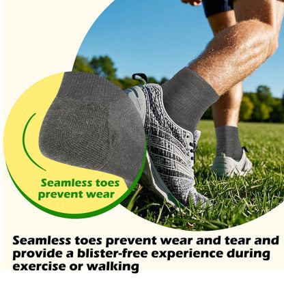 90% Merino Wool Socks for Men and Women,Casual Breathable Soft,3 Pairs