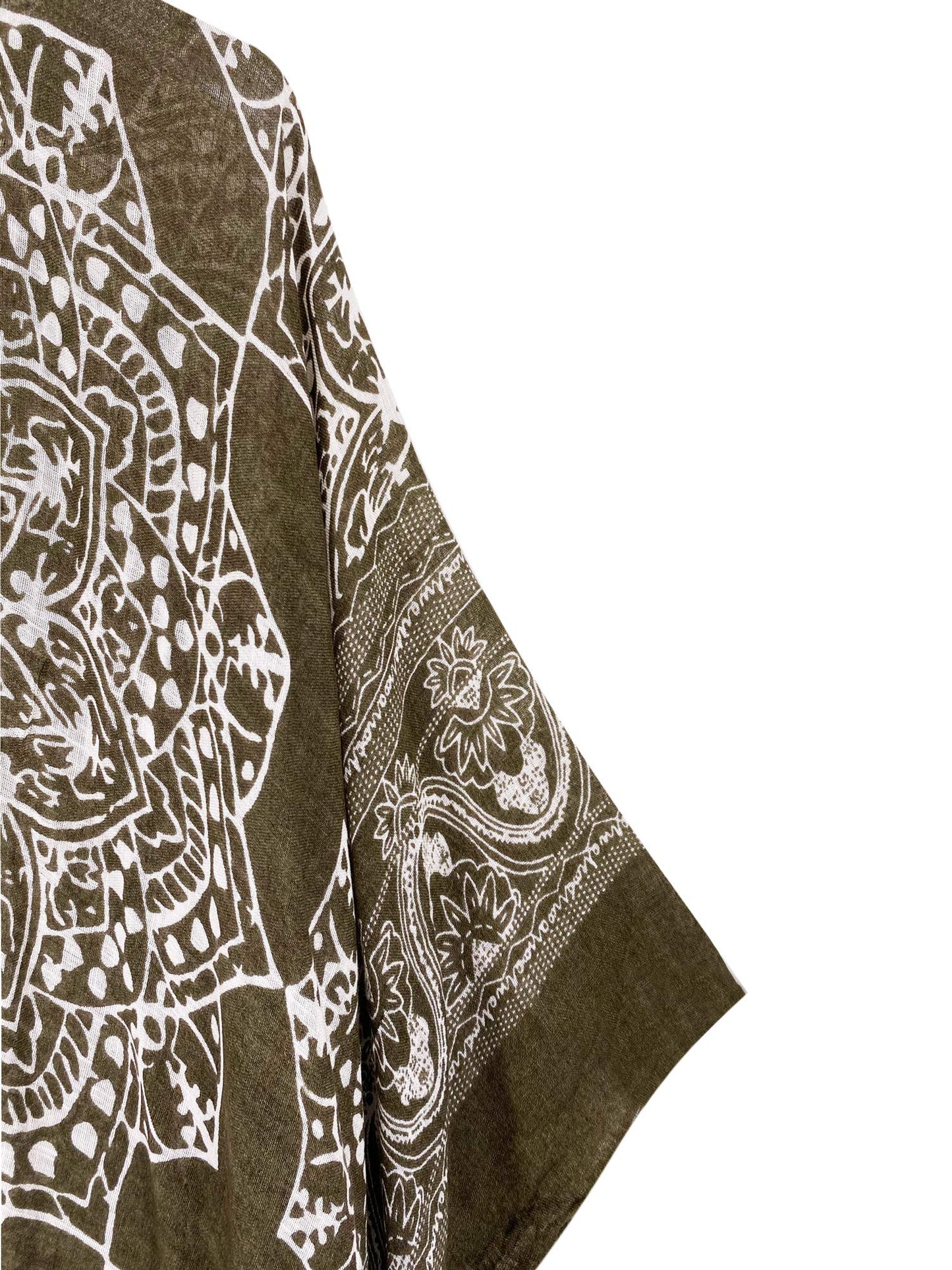 Breezy Lane Women's Kimono Cardigan Summer Swimsuit Coverups Beach Cover Up with Floral Print for Vacation