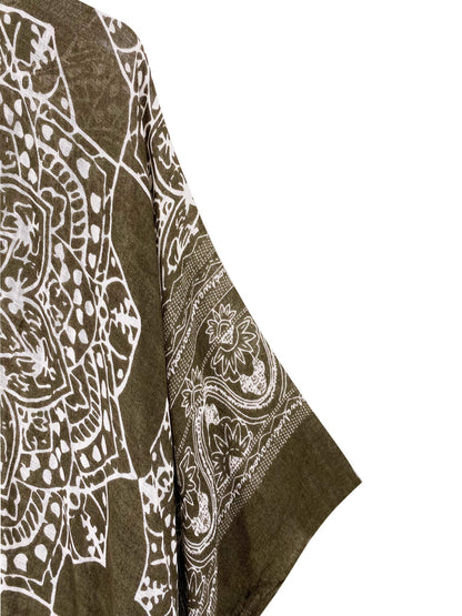 Breezy Lane Women's Kimono Cardigan Summer Swimsuit Coverups Beach Cover Up with Floral Print for Vacation