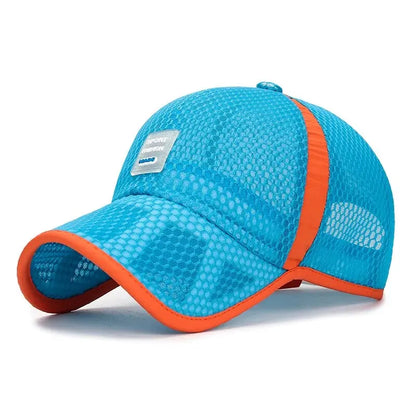 Spring And Summer Korean Version Of Children's Baseball Caps, Breathable Mesh Hats For Boys And Girls, Outdoor Travel Sunhats